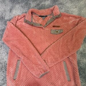 Simply Southern Simply Soft Sherpa Textured Pullover Size XXL